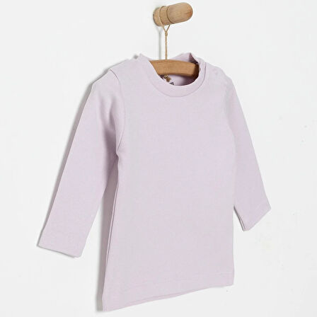 HelloBaby Basic İnterlok Uzun kol Tshirt Kız Bebek