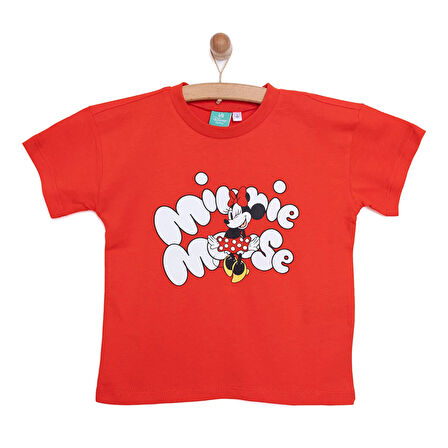 Disney Minnie Mouse Kız Tshirt Kız Bebek