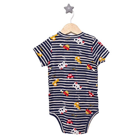 HelloBaby Kısa Kol Body Erkek Bebek