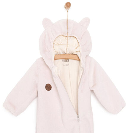 HelloBaby Yenidoğan Peluş Patikli Tulum Unisex