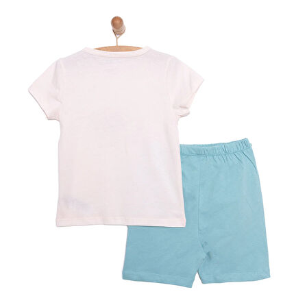 HelloBaby Kız Kısa Kol Pijama Takımı Kız Bebek