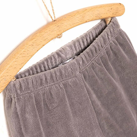 HelloBaby Basic Kadife Eşofman Alt Erkek Bebek