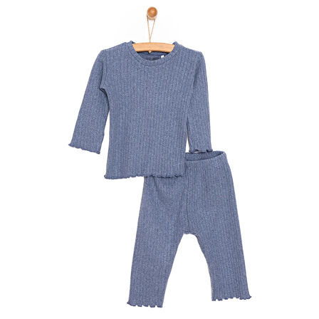 HelloBaby Kaşkorse Uzun Kol Pijama Takımı Erkek Bebek