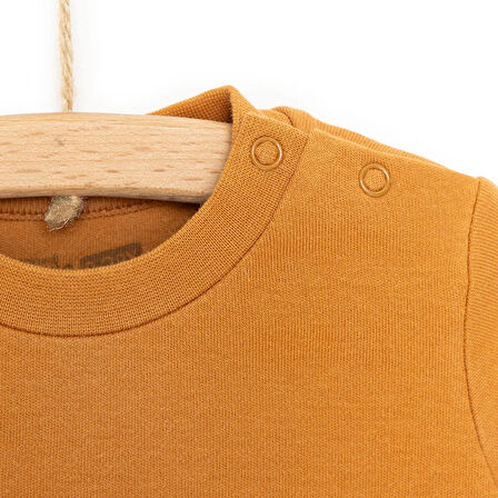HelloBaby Basic Balon Desenli İnterlok  Uzun kol Tshirt Erkek Bebek
