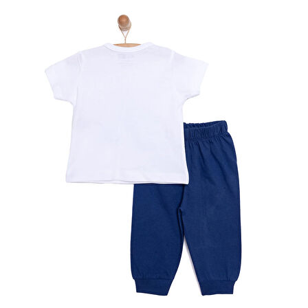 HelloBaby Erkek Kısa Kol Pijama Takımı Erkek Bebek