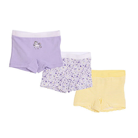 HelloBaby Kız Bebek 3lü Boxer