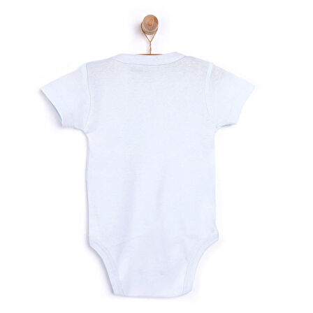 HelloBaby Yenidoğan Kısa Kol Zıbın Body Unisex