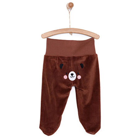 HelloBaby Unisex Kadife Patikli Alt Unisex