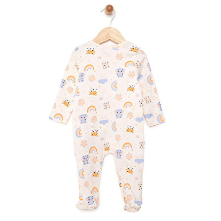 HelloBaby Yenidoğan Kız  Patikli Tulum Kız Bebek