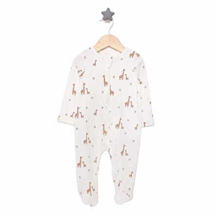 HelloBaby Yenidoğan Kız  Patikli Tulum Kız Bebek
