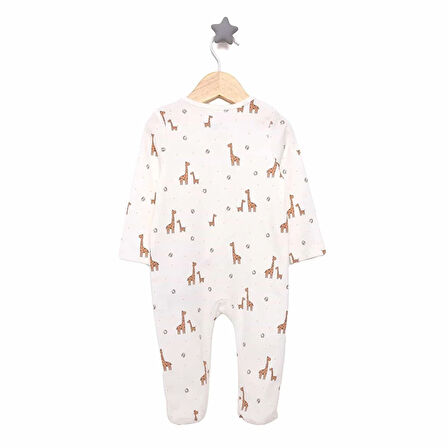 HelloBaby Yenidoğan Kız  Patikli Tulum Kız Bebek