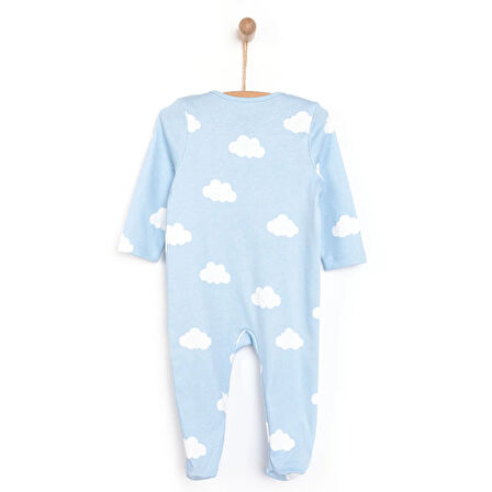 HelloBaby Yenidoğan Erkek  Patikli Tulum Erkek Bebek