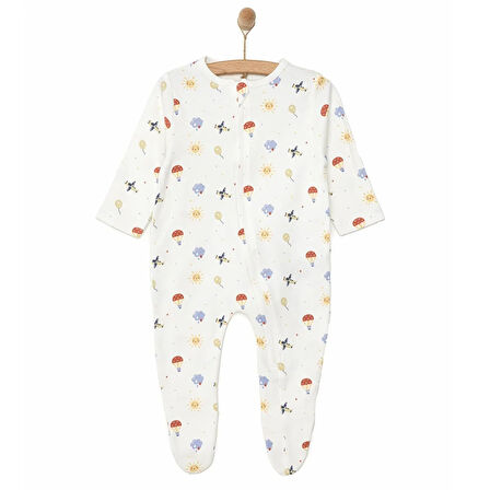 HelloBaby Yenidoğan Erkek  Patikli Tulum Erkek Bebek