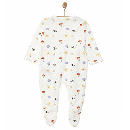 HelloBaby Yenidoğan Erkek  Patikli Tulum Erkek Bebek
