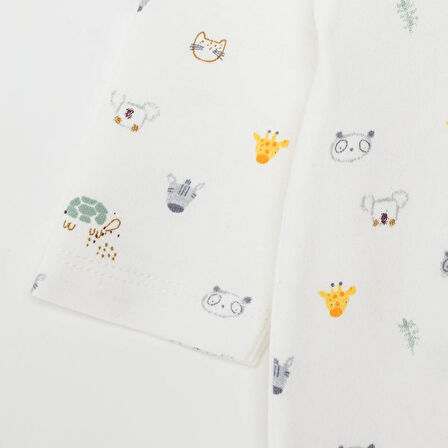 HelloBaby Yenidoğan Unisex Patiksiz Tulum Unisex