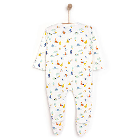 HelloBaby Yenidoğan Erkek  Patikli Tulum Erkek Bebek