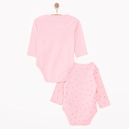 HelloBaby Kız 2li Uzun Kol Body Kız Bebek