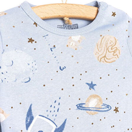 HelloBaby Erkek Uzun Kol Body Erkek Bebek