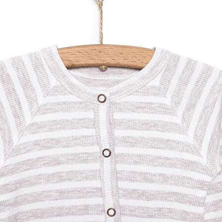 Newborn Fashion Club Yenidoğan Unisex Kaşkorse  Boyu Ayarlanabilen Özel Tasarım Patikli-Patiksi