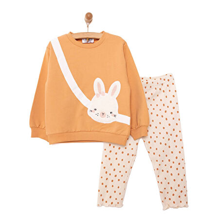 HelloBaby Happy Animals Sweatshirt - Tayt Kız Bebek