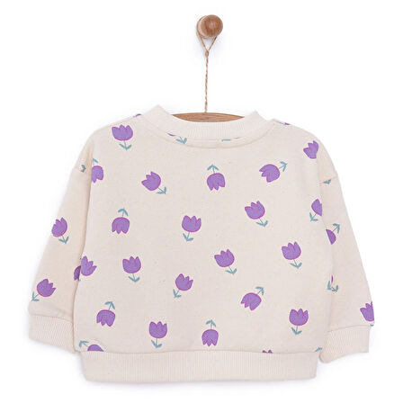 HelloBaby Tulip Kız Sweatshirt Kız Bebek