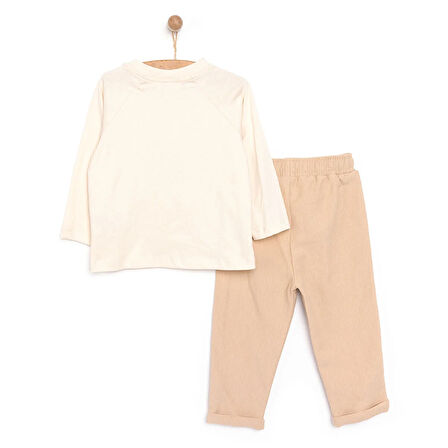 HelloBaby Vehicles Line Erkek Pantolon-Tshirt-Ceket Erkek Bebek