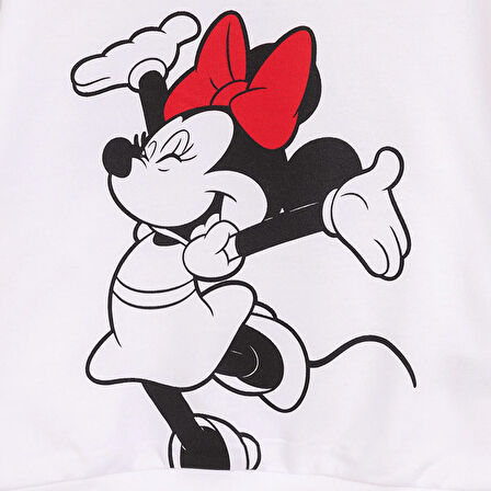 Disney Minnie Mouse Kız Sweatshirt Kız Bebek