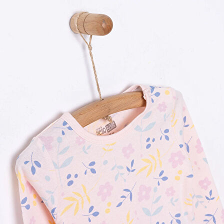 HelloBaby Kız Uzun Kol Body Kız Bebek