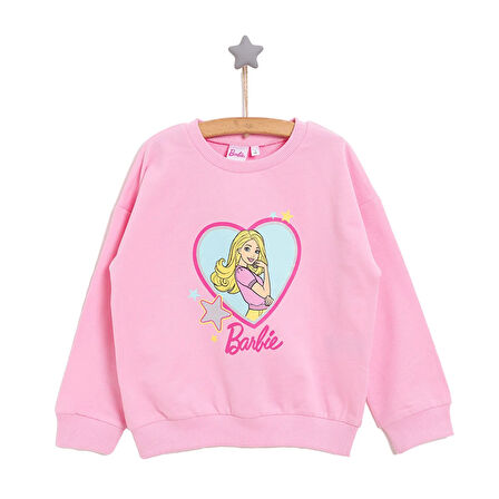 Mattel Barbie Kız Sweatshirt Kız Bebek