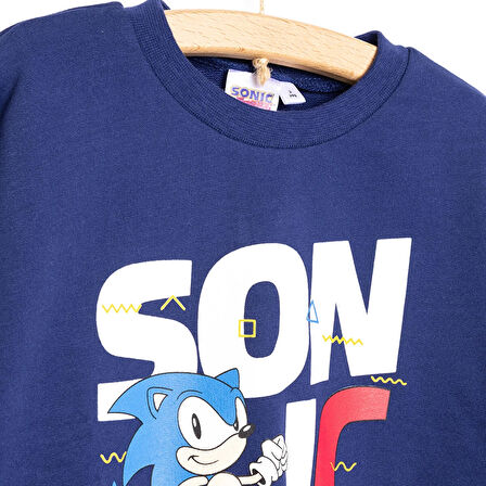 Sega Sonic Erkek Sweatshirt Erkek Bebek