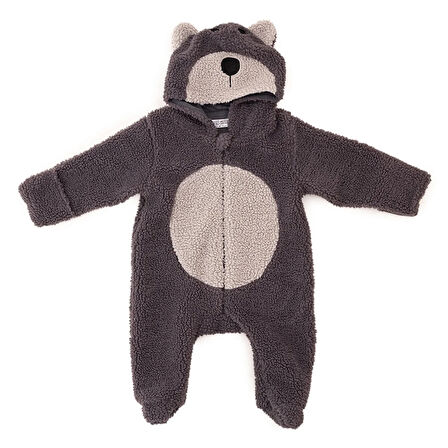 HelloBaby Yenidoğan Unisex Welsoft Patikli Tulum Unisex