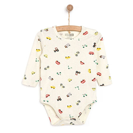 HelloBaby Erkek Uzun Kol Body Erkek Bebek