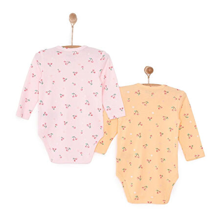 HelloBaby Kız 2li Uzun Kol Body Kız Bebek