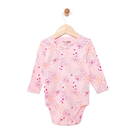 HelloBaby Kız Uzun Kol Body Kız Bebek