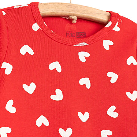 HelloBaby Kız 2li Uzun Kol Body Kız Bebek