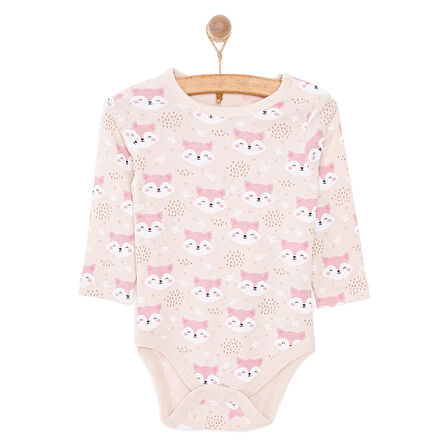 HelloBaby Kız Uzun Kol Body Kız Bebek