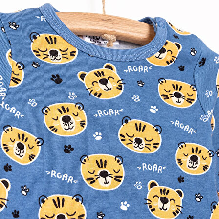 HelloBaby Erkek 2li Uzun Kol Body Erkek Bebek