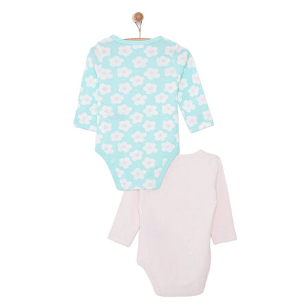 HelloBaby Kız 2li Uzun Kol Body Kız Bebek