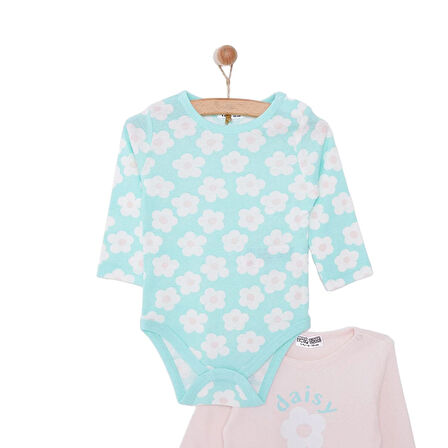 HelloBaby Kız 2li Uzun Kol Body Kız Bebek