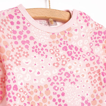 HelloBaby Kız Uzun Kol Body Kız Bebek