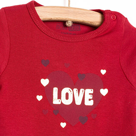 HelloBaby Kız 2li Uzun Kol Body Kız Bebek