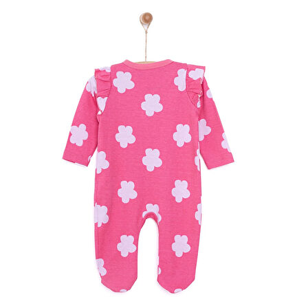 HelloBaby Yenidoğan Kız Patikli Tulum Kız Bebek