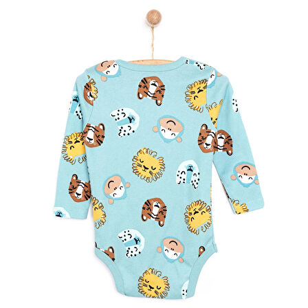 HelloBaby Erkek Uzun Kol Body Erkek Bebek