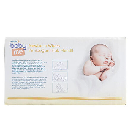 baby me Yenidoğan Islak Mendil 24x40 Adet