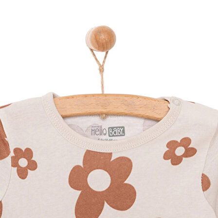 HelloBaby Kız Uzun Kol Body Kız Bebek