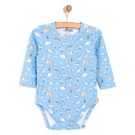 HelloBaby Erkek Uzun Kol Body Erkek Bebek