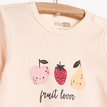 HelloBaby Kız 2li Uzun Kol Body Kız Bebek