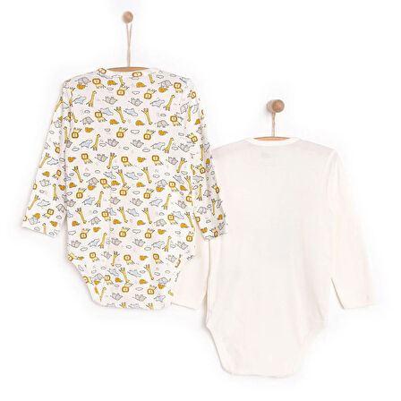 HelloBaby Unisex 2li Uzun Kol Body Unisex
