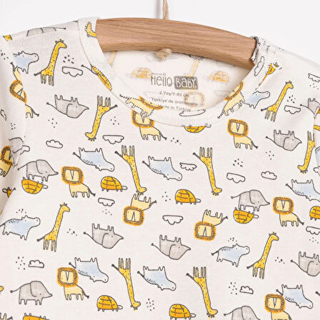 HelloBaby Unisex 2li Uzun Kol Body Unisex