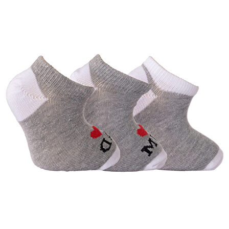 HelloBaby Unisex 3'lü Bilek Çorap Unisex